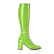 Womens Retro Boots 3 1/4 Inch Sexy Hot Pink Stretch Go Go Boot Hippie Costume Accessory