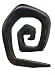 Buffalo Horn spiral 0 gauge