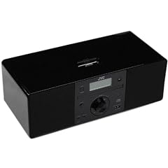 JVC RD-N1E Stereo Soundsystem (Dock) f�r Apple iPod und iPhone schwarz