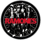 THE RAMONES - Group / Presidential Seal - Button / Pin