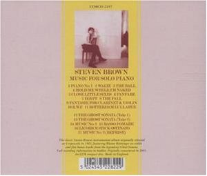 Cover image : Music for Solo Piano