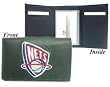 New Jersey Nets Embroidered Leather Tri-Fold Wallet - Basketball Sports Merchandise