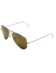 Ray Ban RB 3025 AVIATOR LARGE METAL W3276 Gold Gold Mirror by Ray-Ban