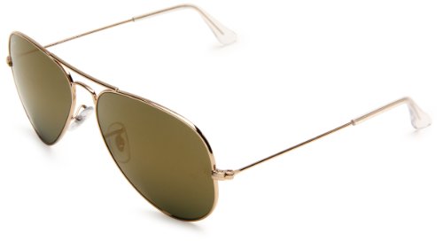 Ray Ban RB 3025 AVIATOR LARGE METAL W3276 Gold Gold Mirror product image