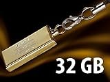 Produkt-Bild: PConKey USB-Speicherstick "wEe Anniversary Gold" 32 GB, wasserdicht