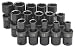 SK 34350 15 pc. 1/2" Dr. 6-Point Swivel Metric Impact Socket Set