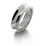 Sterling Silver Concave Ring