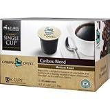 Gourmet Single Cup Coffee Caribou Blend Caribout Coffee - 12 K-Cups Caribou Coffee,(Green Mountain Coffee Roasters)