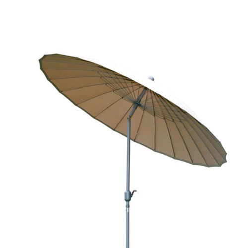Siena Garden 599281 Sunshine Schirm Bezug ecru Gestell silber &Oslash; 270 cm Preisvergleich