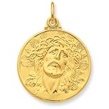 24k Gold-plated Sterling Silver Ecce Homo Medal