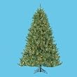 6' Pre-lit Windom Artificial Christmas Pine Tree - Clear Lights