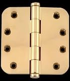 Door Hinges Bright Solid Brass, Bright Solid Brass Door Hinge