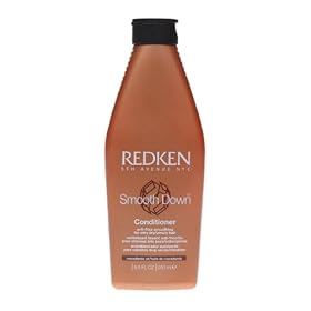 Redken Smooth Down Conditioner for Dry/Unruly Hair, 8.5-Ounce Bottles (Pack of 2)