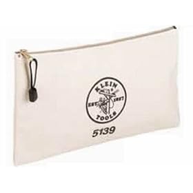 Klein 5139 12-1 2-Inch Canvas Zipper Bag by Klein