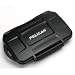 Memory Card Case, Stores 4 Compact Flash Cards, Black