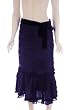 Clearance: Twinkle Mid-Calf Victorian Skirt in Purple