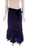 Clearance: Twinkle Mid-Calf Victorian Skirt in Purple