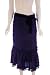 Clearance: Twinkle Mid-Calf Victorian Skirt in Purple