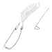 Woodhead 35289 Support Grip, Standard Duty, Single Eye, Split Rod 1680lb Approximate Break Strength, 16.00" Mesh Length, 10.00" Bale Length, 1.25-1.49" Cable Diameter