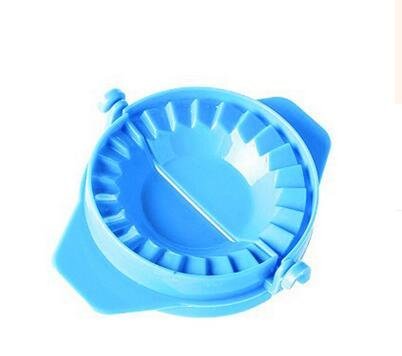 AJUSEN Dumpling Press Mold Maker Dough Turnover Kitchen Tools Device DIY 5Pcs (Blue)