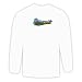 Long Sleeve T-shirt with sheepdog, dog, meadow, herdsman, dogs, shepherd, sheepman, c...
