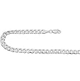 Sterling Silver 6 MM Curb Link Chain Necklace (available in diferrent lengths)