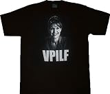 08 Election VP Candidate Sarah Palin VPILF Black T-Shirt Tee