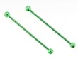 Green Anodized Stainless Steel Industrial - 14 Gauge - 1.75 Inches Length - Sold as a Pair