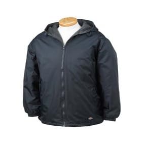 Dickies Adult Fleece-Lined Hooded Nylon Jacket by Dickies