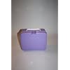 Children's Plastic Lilac Lunchbox with white handle