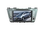 Pino-Intelligent MAZDA 5/Mazda Premacy 2011- 2012 8 Zoll Touchscreen GPS DVD-Player Navigationssystem Integrierter GPS, Bluetooth, TV, AM / FM mit RDS, iPod, Lenkradfernbedienung, R¨¹ckfahrkamera