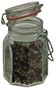 Clipseal Glass Spice Jar Set of 6 (2 sets)--- total 12 jars