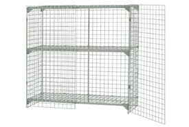 Wire Mesh Security Cage 48x24x36