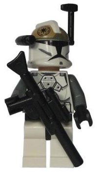LEGO Clone Gunner with ARC Gear and Long Blaster - LEGO Star Wars Clone Wars Minifigure