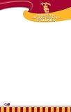 Turner Cind Usc Trojans Notepads, 5 x 8 Inches, 2 Packs (8170305)