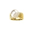14K Yellow Gold 12 MM Paspaley South Sea Cultured Pearl Ring