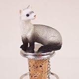 NEW! Ferret Cork Bottle Buddy Wine Stopper