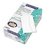 Quality Park 90070 Quality Park Business Envelopes, Contemporary Seam, #6-3/4, White, 500/Box