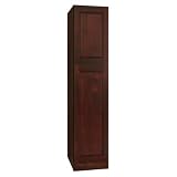 Coastal Collection LUC-2484-18VIN Vintage Series Maple with Burgundy Finish Tall Linen, 24-Inch Wide-by-84-Inch... by 
