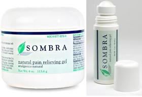 Sombra Pain Relieving Gel 3 oz. Roll-On