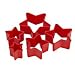 Set of 5 Red Star Christmas Cookie Cutters by Tala