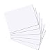 Herlitz 10835809 Karteikarten A4 100 St�ck, blanko, wei� und holzfrei