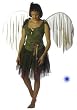 Green Foilage Fairy - Garden Fairy fun with a Tattered Halloween Costum Touch