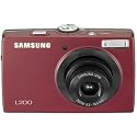 Samsung L200 10MP Digital Camera with 3x Optical Zoom (Red)