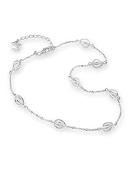 Platinum Plated 925 Silver Lantern Necklace (16")