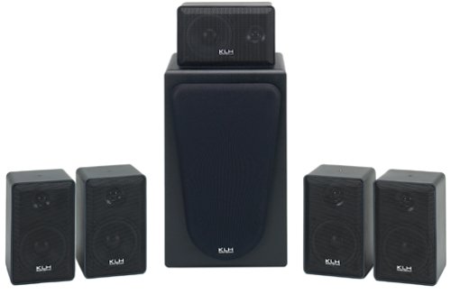 KLH HTA-9706 6-Piece 100-Watt Home Theater Speaker System KLH HTA-9706 6-Piece 100-Watt Home Theater Speaker System