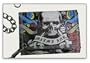 Bio World MIAMI INK AMERICAN COLLAGE BLACK LEATHER WALLET