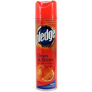 SC Johnson #40396 12.5OZ Pledge Orange Spray