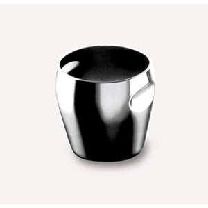 Alessi 4-3 4-Inch Ice Bucket, Mirror Polish Finish by Alessi