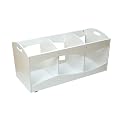 White See-Through Bins